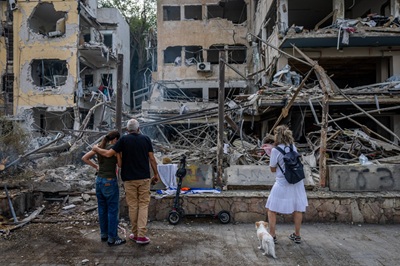 People’s homes are still destroyed